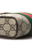 GG Supreme Monogram Web Mini Ophidia Messenger Brown