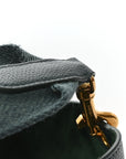 Soft Grained Calfskin Sangle Bucket Bag Amazone