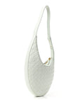 Nappa Intrecciato Small Drop Shoulder Bag Glacier