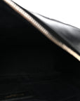 Calfskin Matelasse Monogram Lou Camera Bag Black