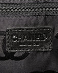 Calfskin Wild Stitch Top Handle Bag Black
