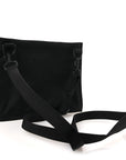 Nylon Explorer Crossbody Pouch Black