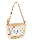 LV X TM Monogram Multicolor Pochette Accessories White