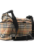 Nylon Vintage Check Logo Diaper Bag