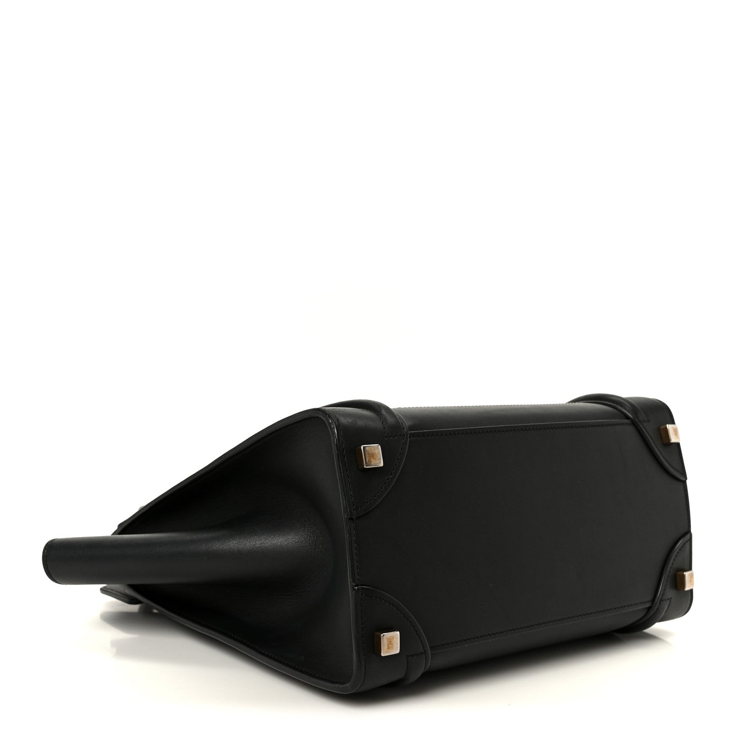 Smooth Calfskin Micro Luggage Black