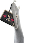 Calfskin Monogram Teddy Onthego GM Black