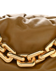 Calfskin The Pouch Chain Teak