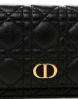 Supple Calfskin Caro Belt Bag Black