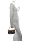Monogram Multicolor Pochette Accessories Black