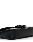 Calfskin Matelasse Monochrome GG Marmont Chain Belt Bag Black