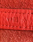 Taurillon Clemence Picotin Lock 18 PM Rouge Pivoine