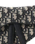 Oblique Mini Saddle Bag Blue