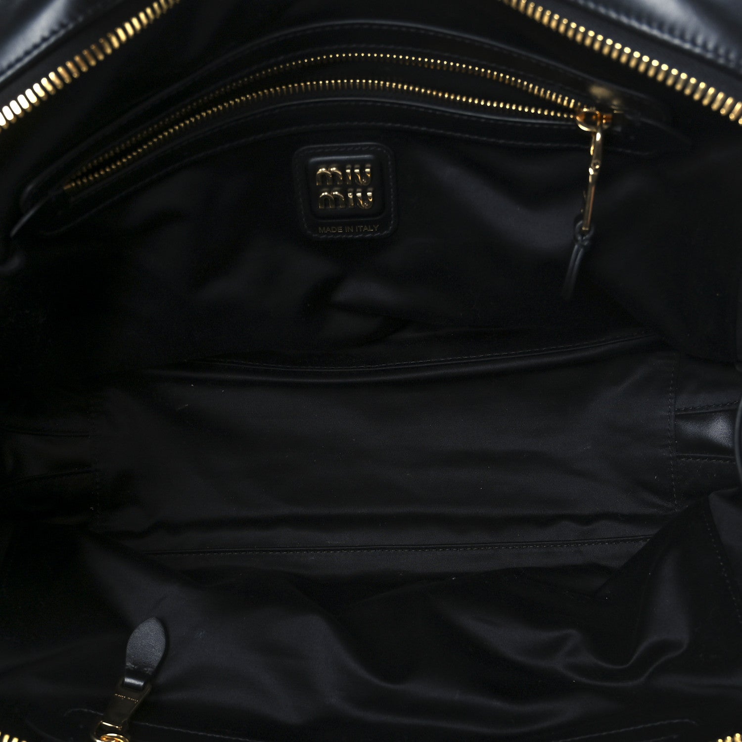 Soft Calf Softy Large Beau Top Handle Bag Black