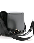 Shiny Calfskin Medium Triomphe Black