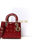 Patent Cannage Small My ABCD1OR Lady D1OR Cherry Red