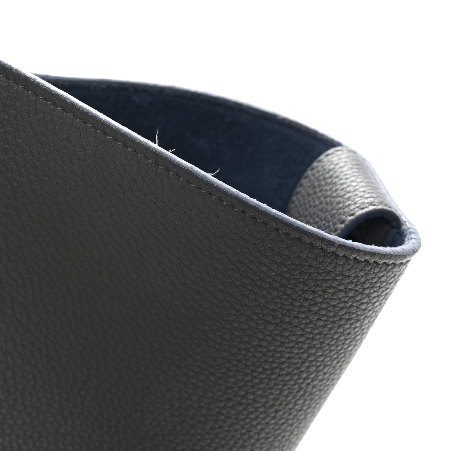 Baby Grained Calfskin Medium Phantom Luggage Kohl