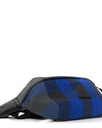 House Check Sonny Bum Bag  Oceanic Blue