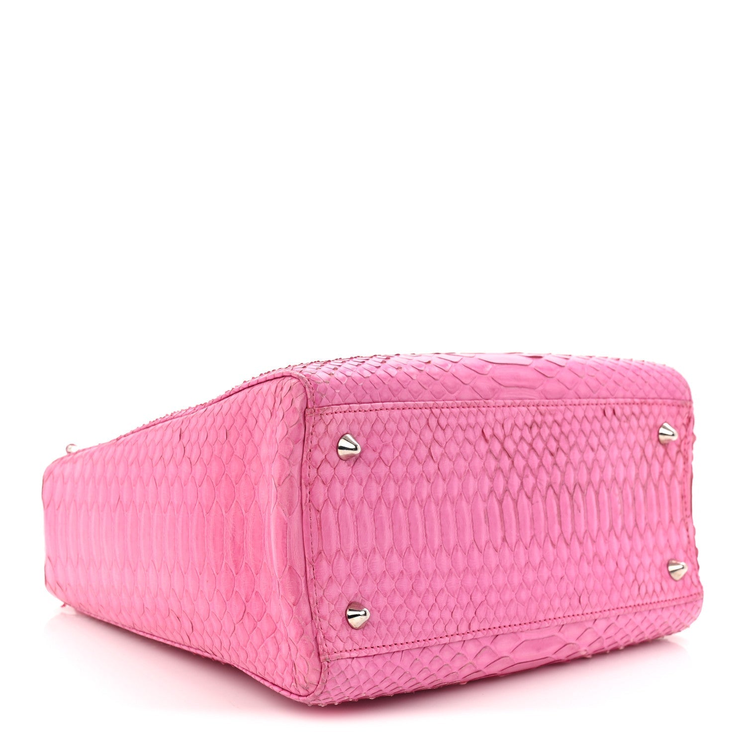 Snakeskin Medium Lady D1OR Pink