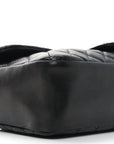 Lambskin Quilted Medium Westminster Pearl Flap Black