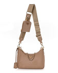 Saffiano Lux Re-Edition 2005 Shoulder Bag Cammeo