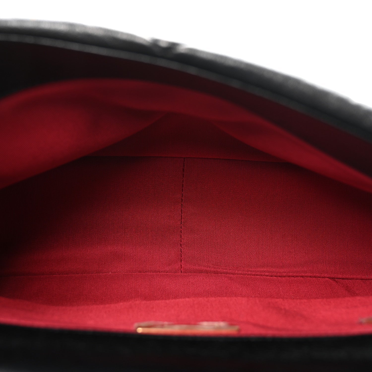 Goatskin Quilted Large CHNL 19 Flap Black