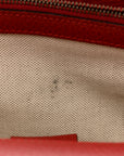 Dollar Calfskin Swarovski Crystal Small Dionysus Shoulder Bag Hibiscus Red