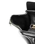 Smooth Calfskin Nano Luggage Black