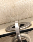 Canyon Grained Lambskin Large Lady D1OR Off White