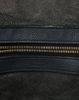 Soft Grained Calfskin Small Belt Cabas Phantom Slate