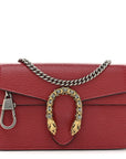 Calfskin Super Mini Dionysus Shoulder Bag Hibiscus Red