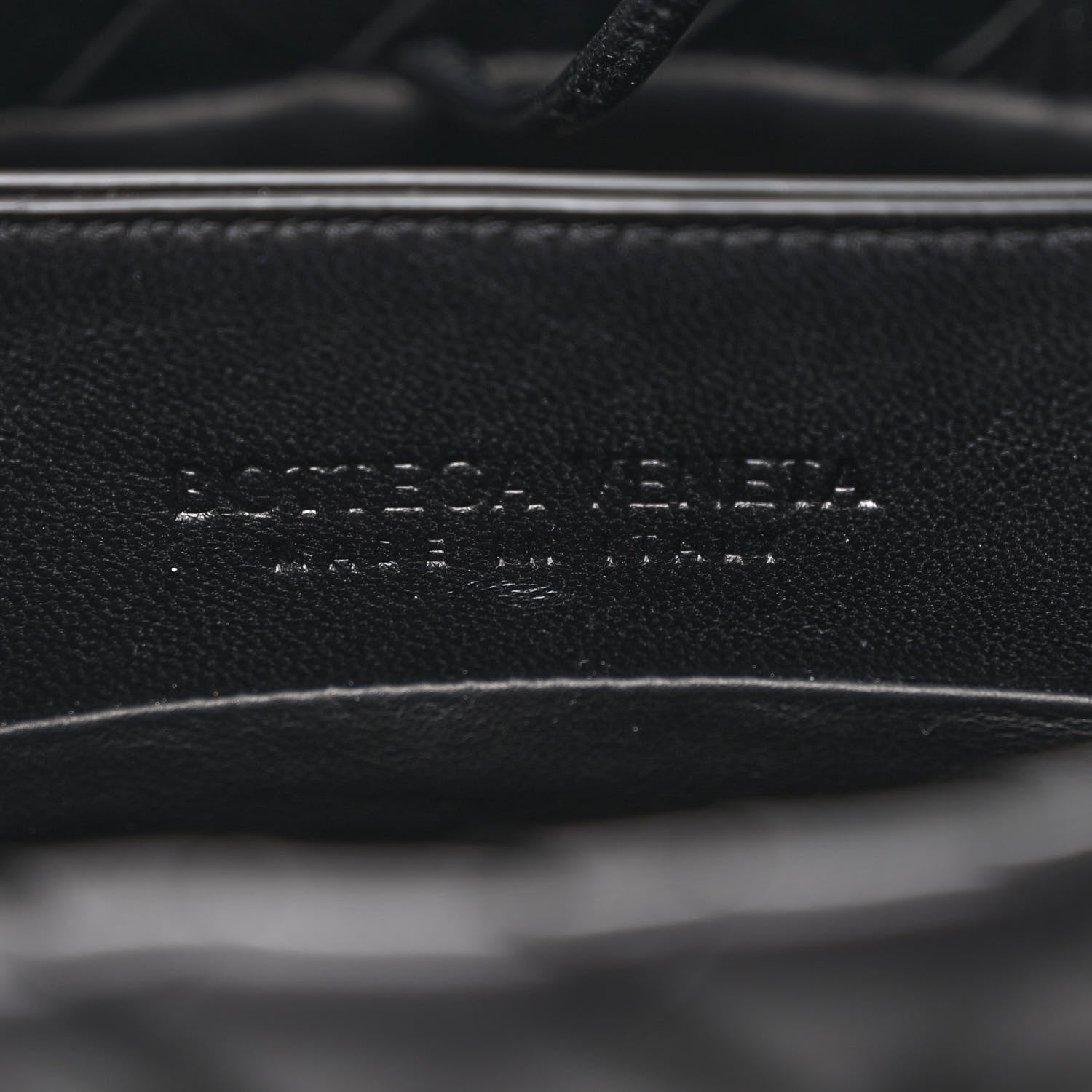 Nappa Intrecciato Small Tote Black