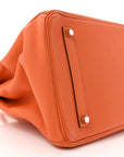 Togo Birkin 35 Orange
