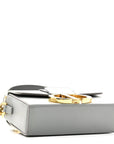Box Calfskin 30 Montaigne Box Bag Gray