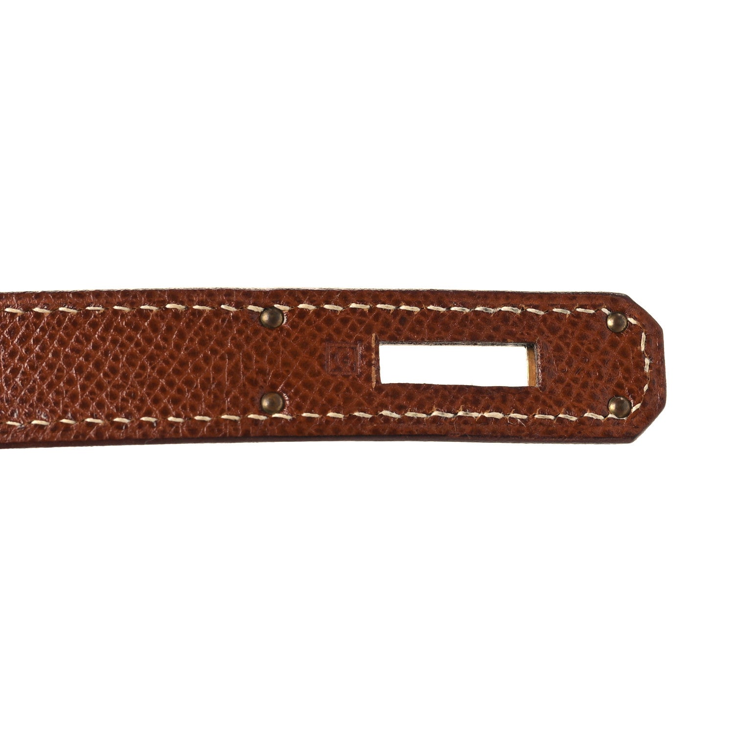 Veau Grain Lisse Kelly Sellier 32 Noisette