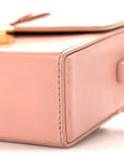 Smooth Calfskin Micro 30 Montaigne Flap Bag Pale Pink