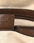 GG Supreme Monogram Medium Ophidia Day Backpack Brown
