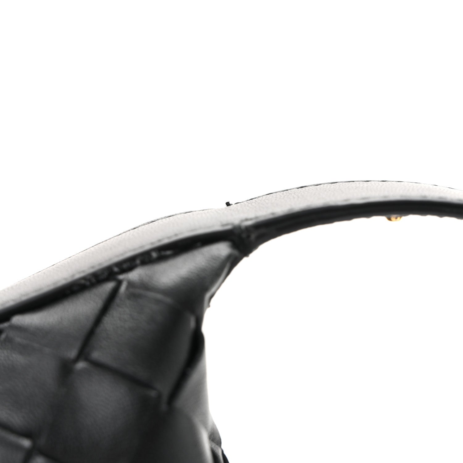 Calfskin Nappa Intrecciato Candy Wallace Black