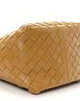 Nappa Intrecciato Small Flip Flap Tote Acorn Brass