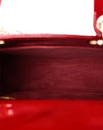Patent Cannage Small Lady D1OR Cherry Red