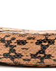 Snakeskin GG Ophidia Round Crossbody Bag