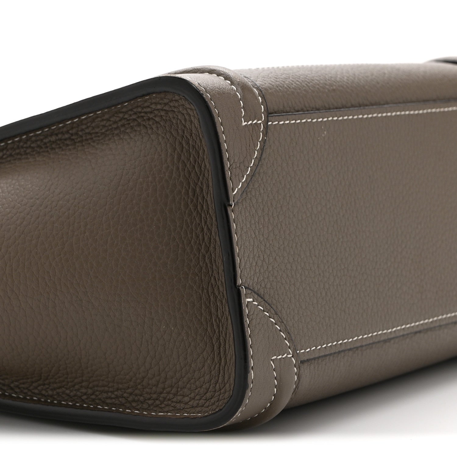 Drummed Calfskin Nano Luggage Souris