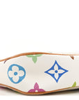 Monogram Multicolor Pochette Accessories White