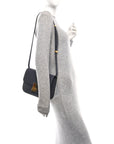 Liege Calfskin Medium Classic Box Flap Bag Liquorice