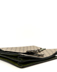 GG Supreme Monogram Snakeskin Medium Dionysus Shoulder Bag Green