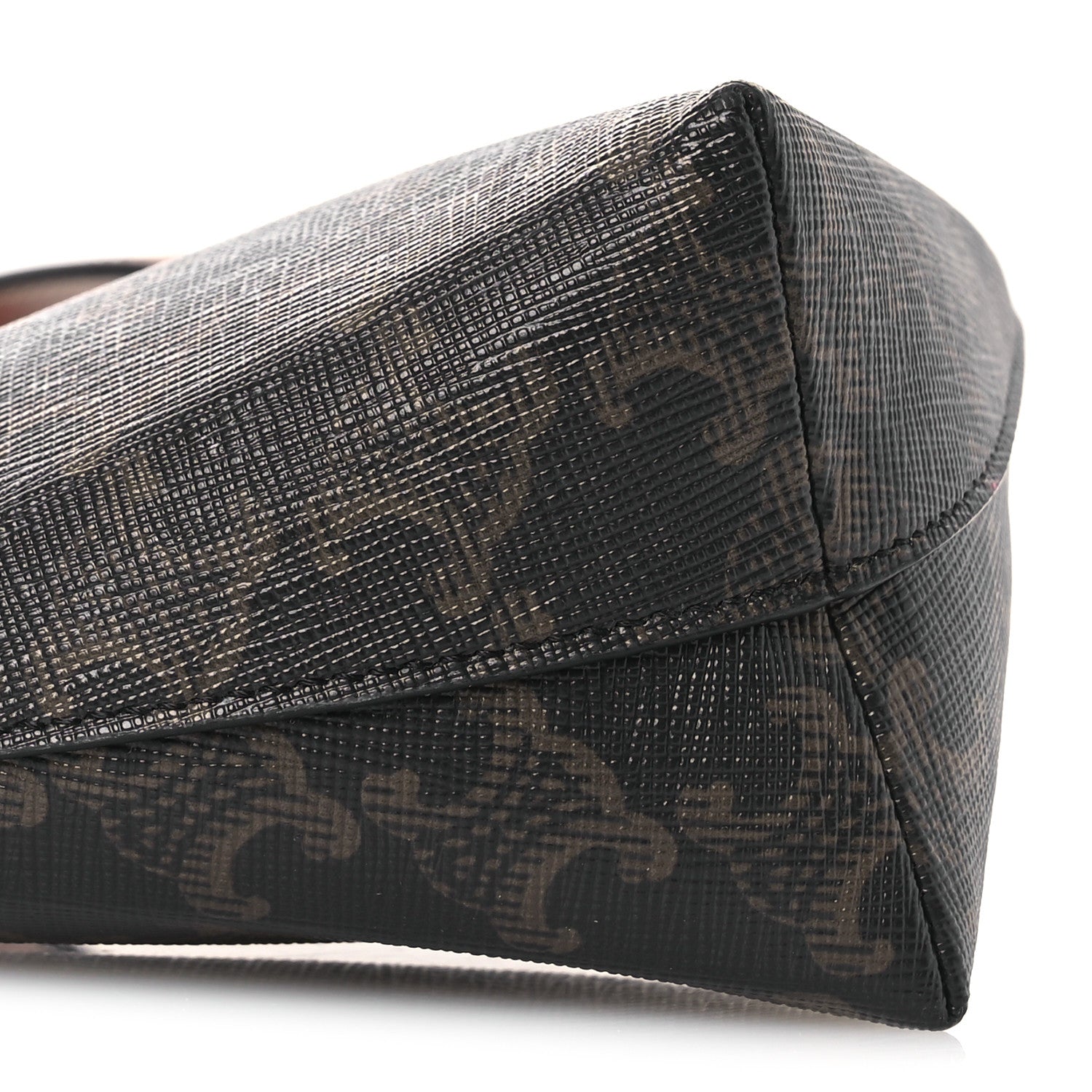 Triomphe Canvas Calfskin Teen Couer Heart Bag Tan