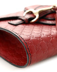 Soft MicroGCCIssima Mini Emily Chain Shoulder Bag Rosso