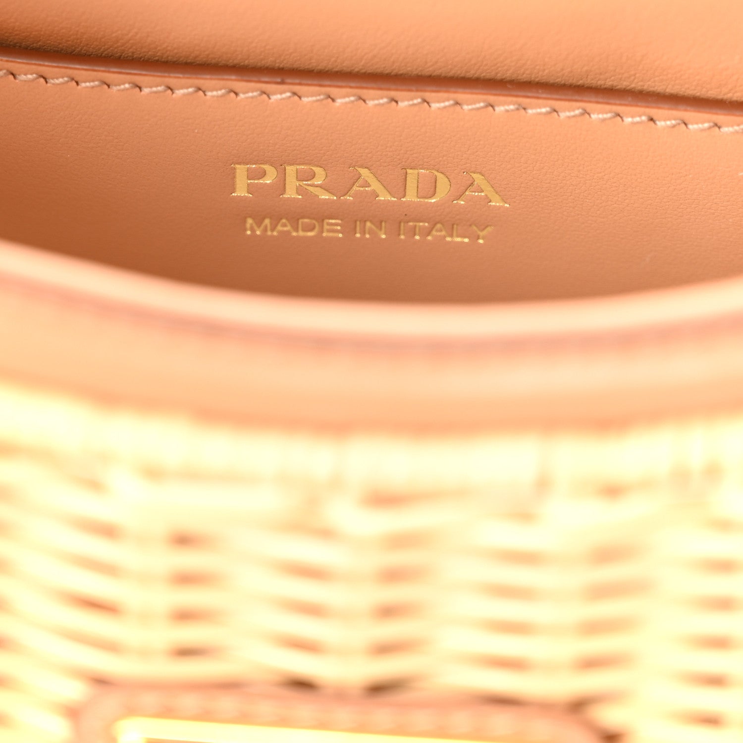 Wicker Arque Shoulder Bag Natural