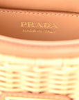 Wicker Arque Shoulder Bag Natural