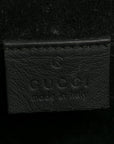 GG Supreme Monogram Medium Dionysus Shoulder Bag Black