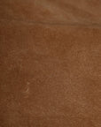 Shiny Calfskin Medium Panta Flamenco Knot Bag Vintage Brown